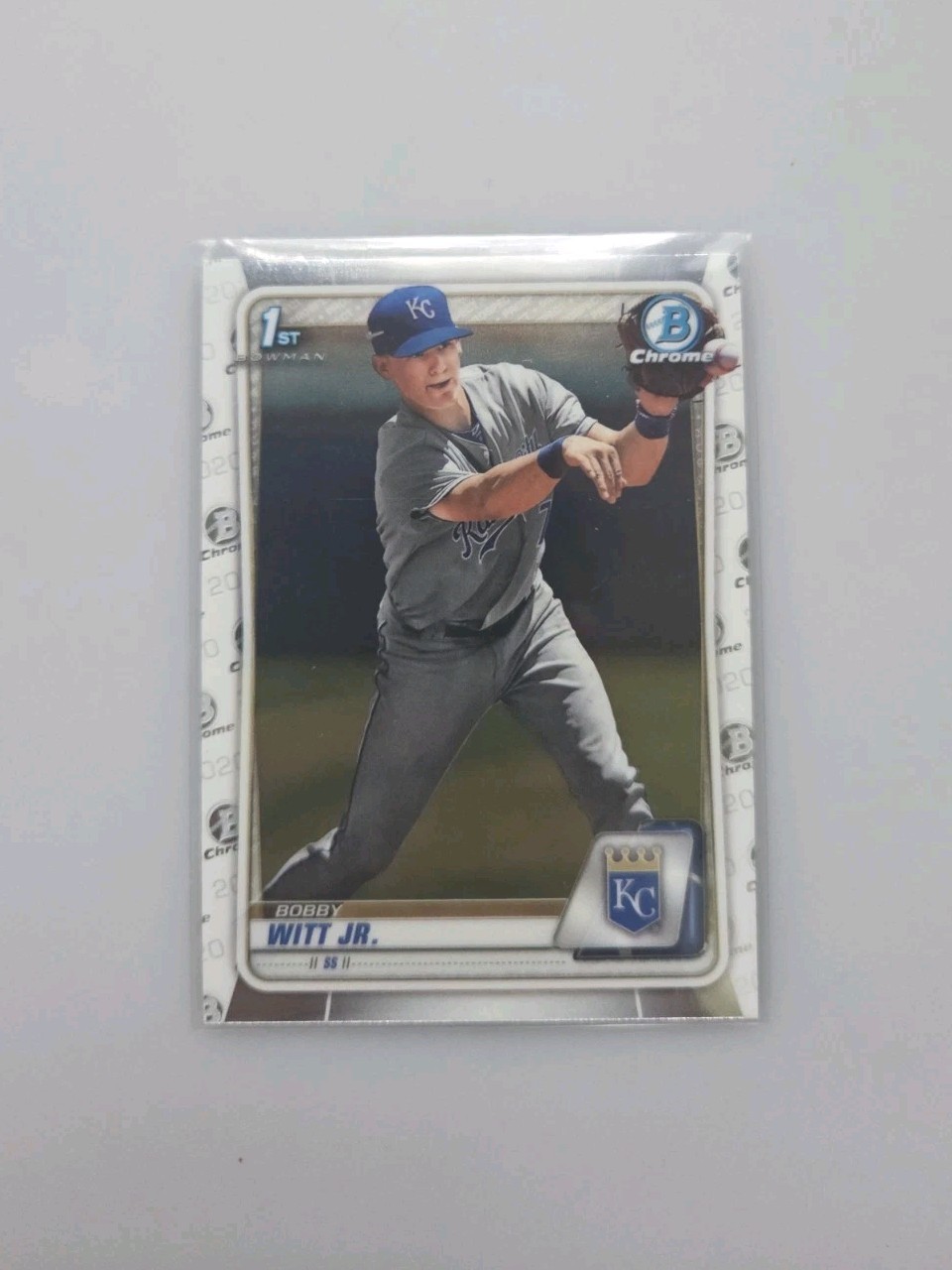2020 Bowman Chrome Bobby Witt Jr. #BCP-25 1st Bowman Royals