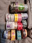 Lot #3Multi Color Washi Tape Journaling Mixed Media Card Making Crafts scrapbook