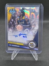 2023 Bowman U Chrome-Lava Refractor 1st Auto Tre Norman