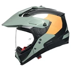 Nolan N70-2 X 06 Adventure Selvado Matt Green Black Orange