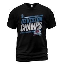 Men's Colorado Avalanche 2026 Central Division Champions Shirt - Size S to 5XL