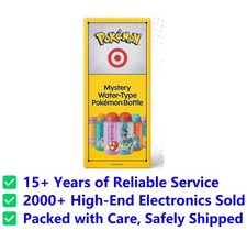 Pokemon X Target Mystery Water-type Bottle 33oz New Sealed Pokemon X Target Mystery Water-type Bottle 33oz New Sealed