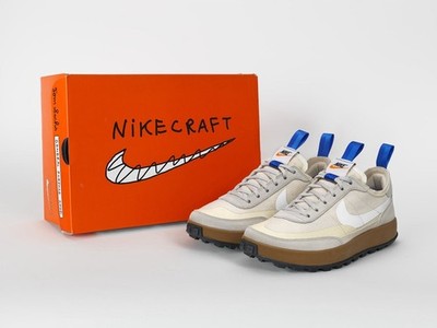 NikeCraft Tom Sachs General Purpose Shoe GPS Größe 43 US 9.5 weiß NEU