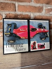 FRAMED 1994 Ferrari 412 T1 F1 car shoot| Man Cave | Retro  | Grand Prix F1