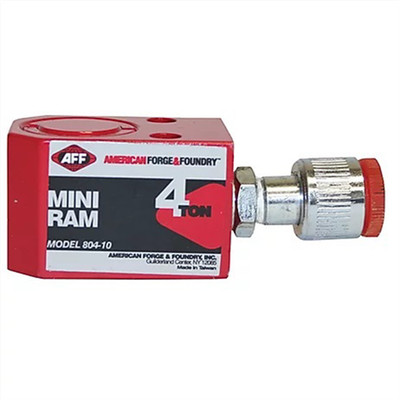 804-10American Forge & Foundry Flat Body Ram - 4 Ton Capacity - Mini - 1.5'' Comp