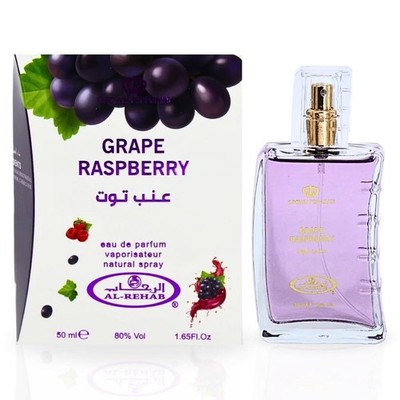 Grape Raspberry Eau de Parfum Spray 50ml (1.7 oz) by Al Rehab