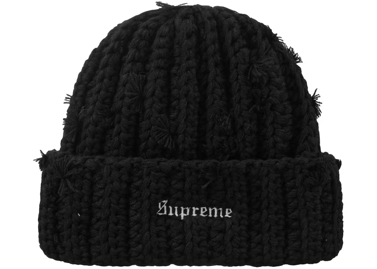 Supreme Beanie Black Hats for Men for sale | eBay