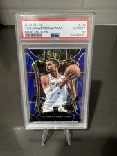 2023 Select- Mezzanine Level Victor Wembanyama #311 Blue Tectonic /99 (RC)PSA 10