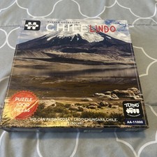 Landscape Puzzle 1000 Pieces Chilean Volcano - Used
