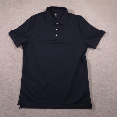 Gap GapFit Polo Shirt Mens XL Blue Solid Performance Stretch Golf Dry Top