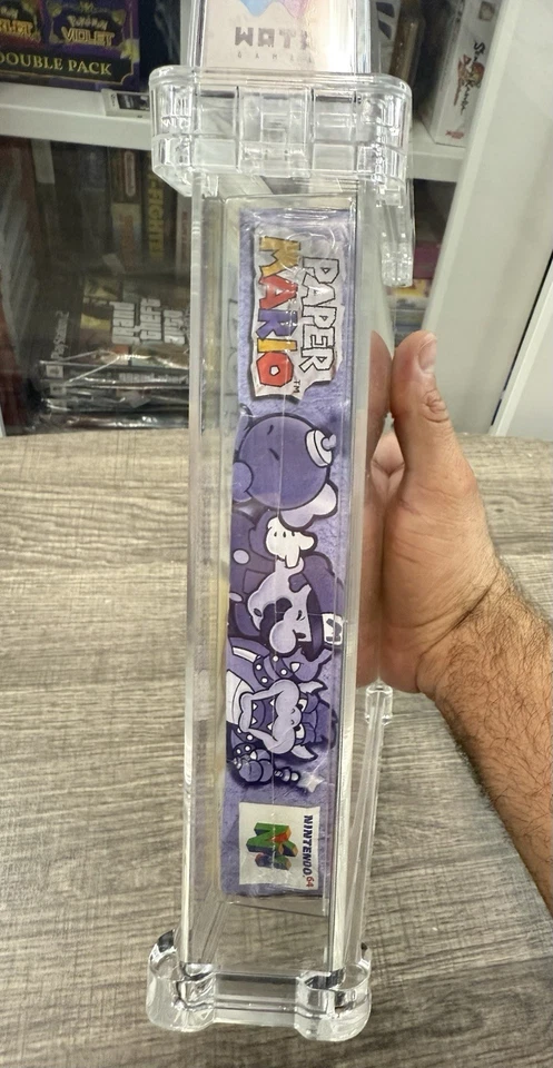 Paper Mario Factory Sealed New Wata Graded 6.0 B For Nintendo 64 100% Fiber N64 - Image 3 of 4