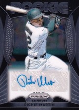 2019 Panini Prizm Baltimore Orioles Richie Martin Rookie Autographs
