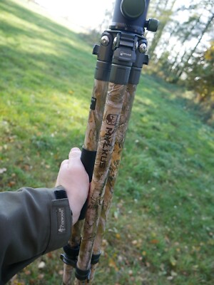 Jagd Dreibein Schießstativ - Höhenverstellbar 55-150cm Aluminium