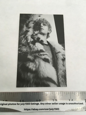 (1) NEW BTS V Kim Taehyung Rêvé Reve Postcard #76 - 76th Picture Postcard in Set