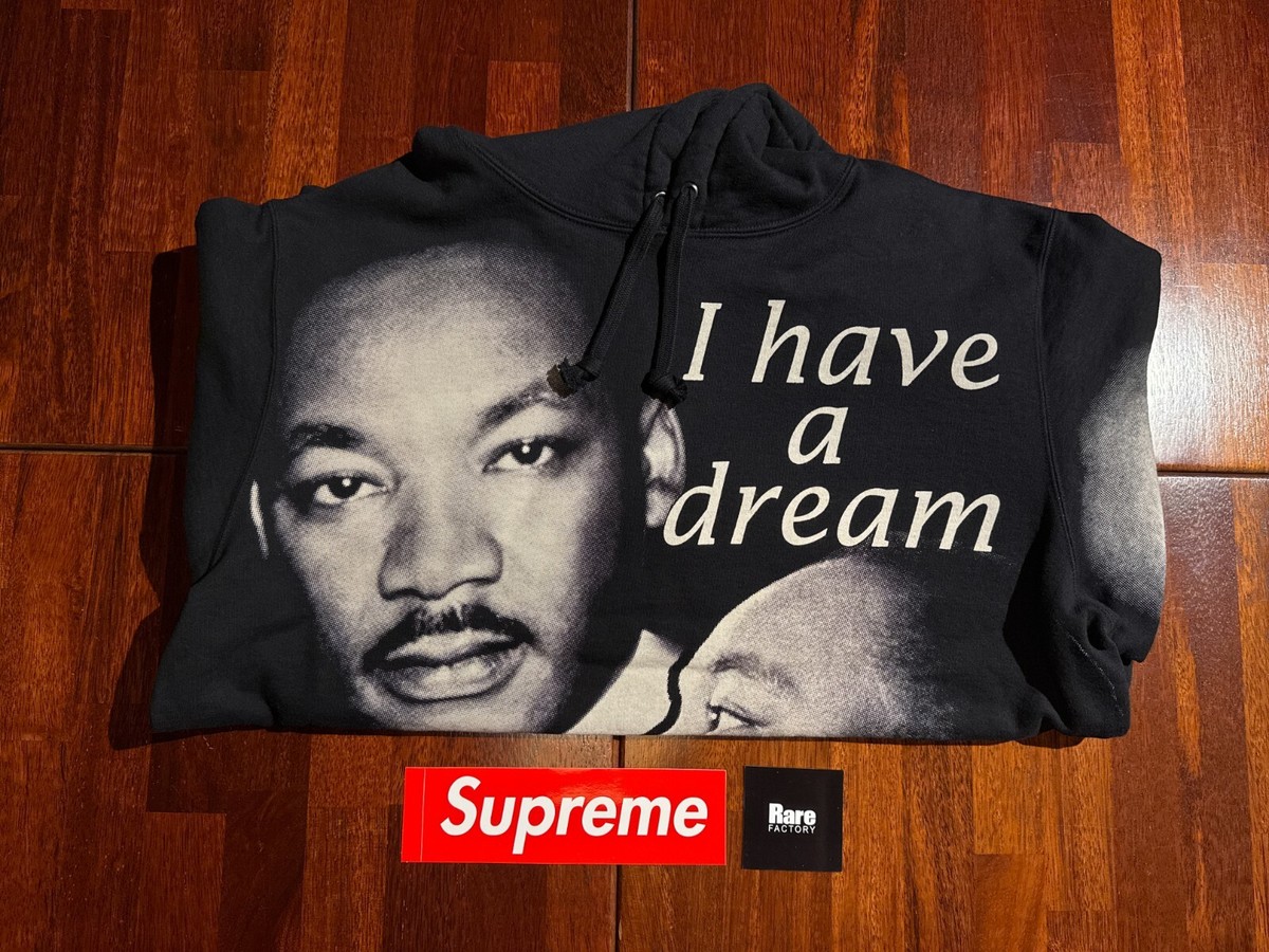 Supreme MLK Hooded Sweatshirt Black XL | eBay