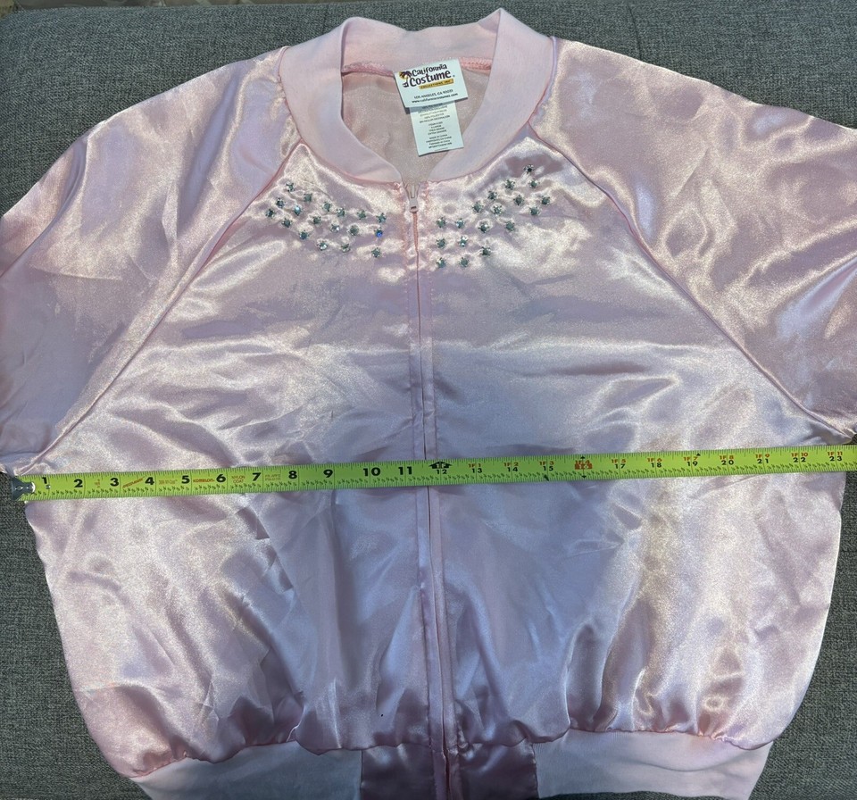 California Costume Pink Ladies Jacket Size XL Grease Halloween eBay