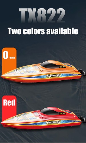 Barco RC Barco 2.4Ghz Barco Control Remoto TX822 Alta Velocidad Turbojet Modelo Barco - Imagen 6 de 11