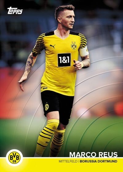 Topps Borussia Dortmund Team Set 21/22 - Haaland autograph
