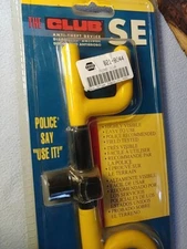 The Club Steering Wheel Lock SE w/2 Keys Yellow Winner International New In Pkg!