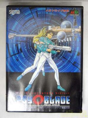 [Used in Box] Sega Mega Drive MD SIGMA Phy O Blade from Japan