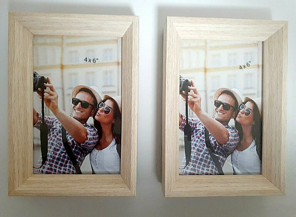 4 x 6 Wedge Picture Frame Natural - Room Essentials