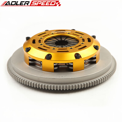 ADLERSPEED Race Clutch Kit Twin Disc For 1995-2004 TOYOTA TACOMA 3.4L V6 2WD 4WD