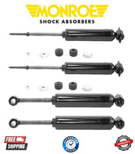 Front And Rear Monroe Shock Absorbers Kit For Lincoln Continental 1964-1969