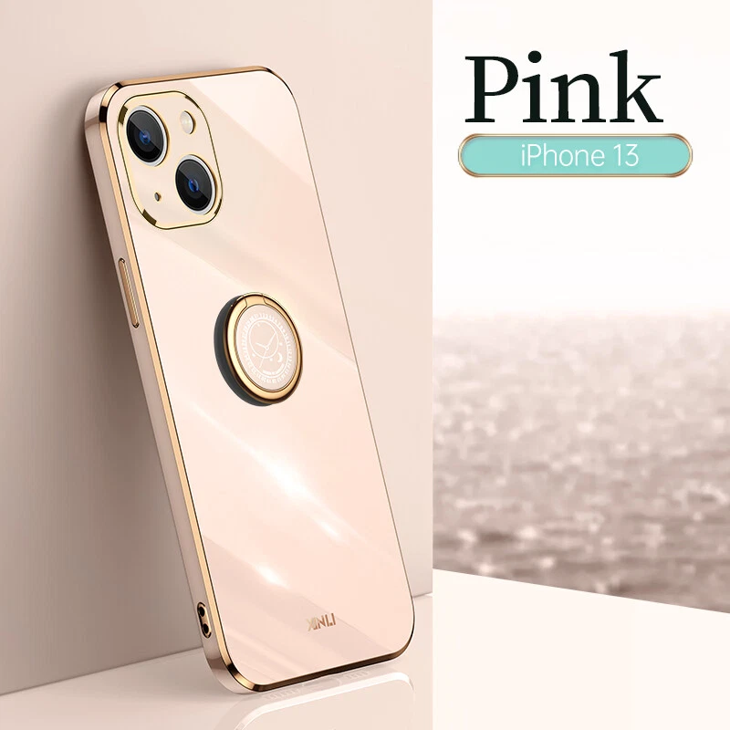 Shockproof Ring Stand Phone Case for iPhone 13 12 11 14 Pro Max XS XR 7 8
