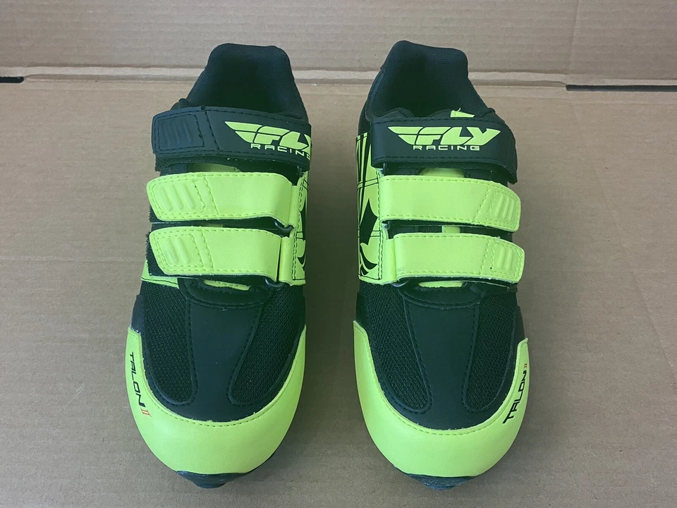 Fly Talon II BMX Bicicleta de Montaña Zapato Sin Clip Talla US 7 Negro/Amarillo Para Hombres GT02188 Foto 3 de 4