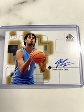 Dereck Lively SP Signature Edition Upper Deck 99SP-DL