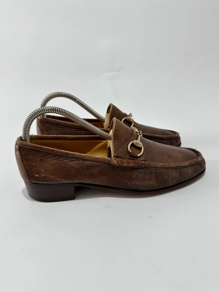 Gucci Brown Leather 1953 Horsebit Loafers Size 8 UK| 9 US | 42 EU - Image 3 of 4