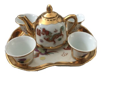 Chinese Wedding Double Happiness Tea Set Tray Ebay