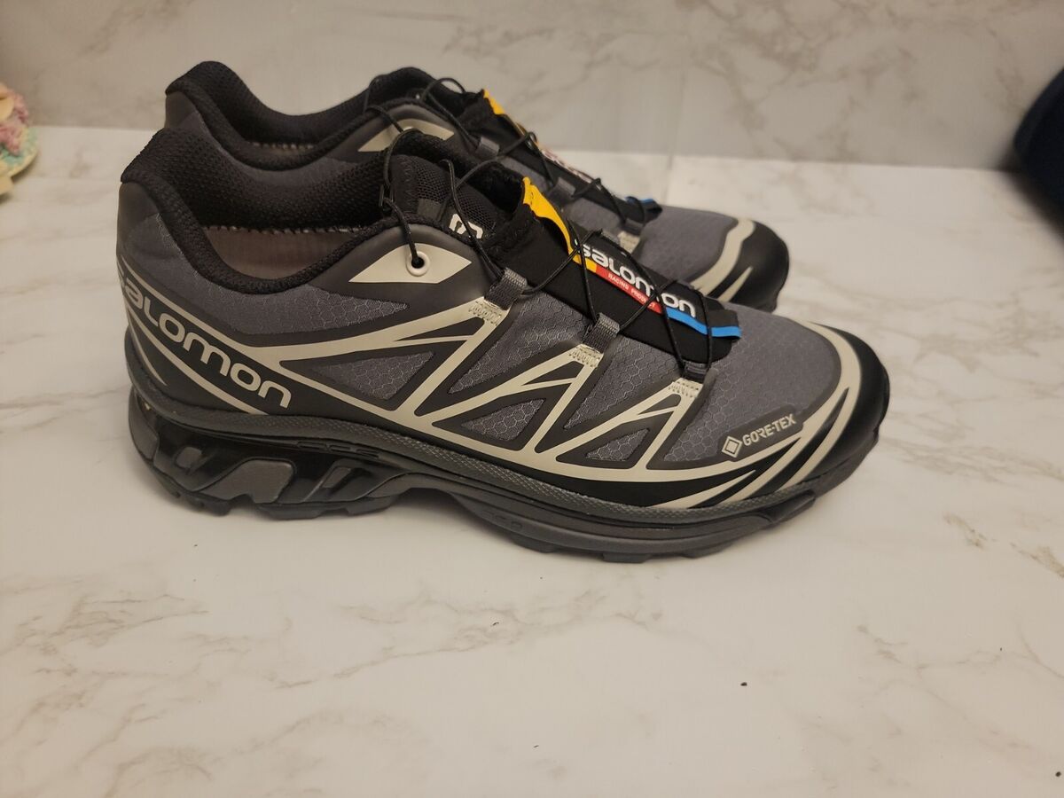 Salomon XT-6 GORE-TEX Black / Ebony / Lunar Rock - Lockwood