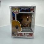 Funko Pop! Animation: Masters of The Universe - He-Man #991 Figure W/ Protrctor