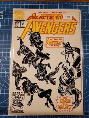 AVENGERS #347 VOL. 1 7.0+ MARVEL COMIC BOOK I-231