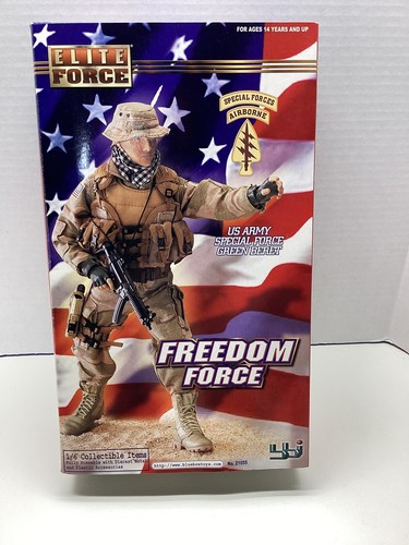 1/6 Elite Force Action Figure US Army Special Force Green Beret New In Box 21055