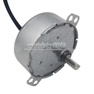 AC5V 6V 9V 12V 24V 110V 220V TYC Metal Gear Synchronous Reduction Gear Motor  #A