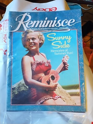 Reminisce Magazine Sunny Side Summer Fun Blondie Comic Photos June July 2010