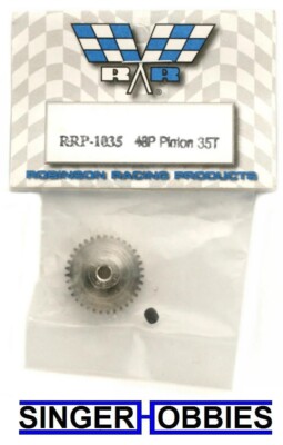 Robinson Racing Steel 48P Pinion Gear (3.17mm Bore) (35T) RRP1035 HH
