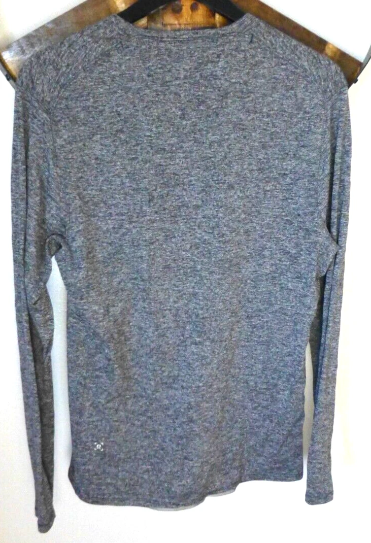 lululemon heathered long sleeve stretchy shirt