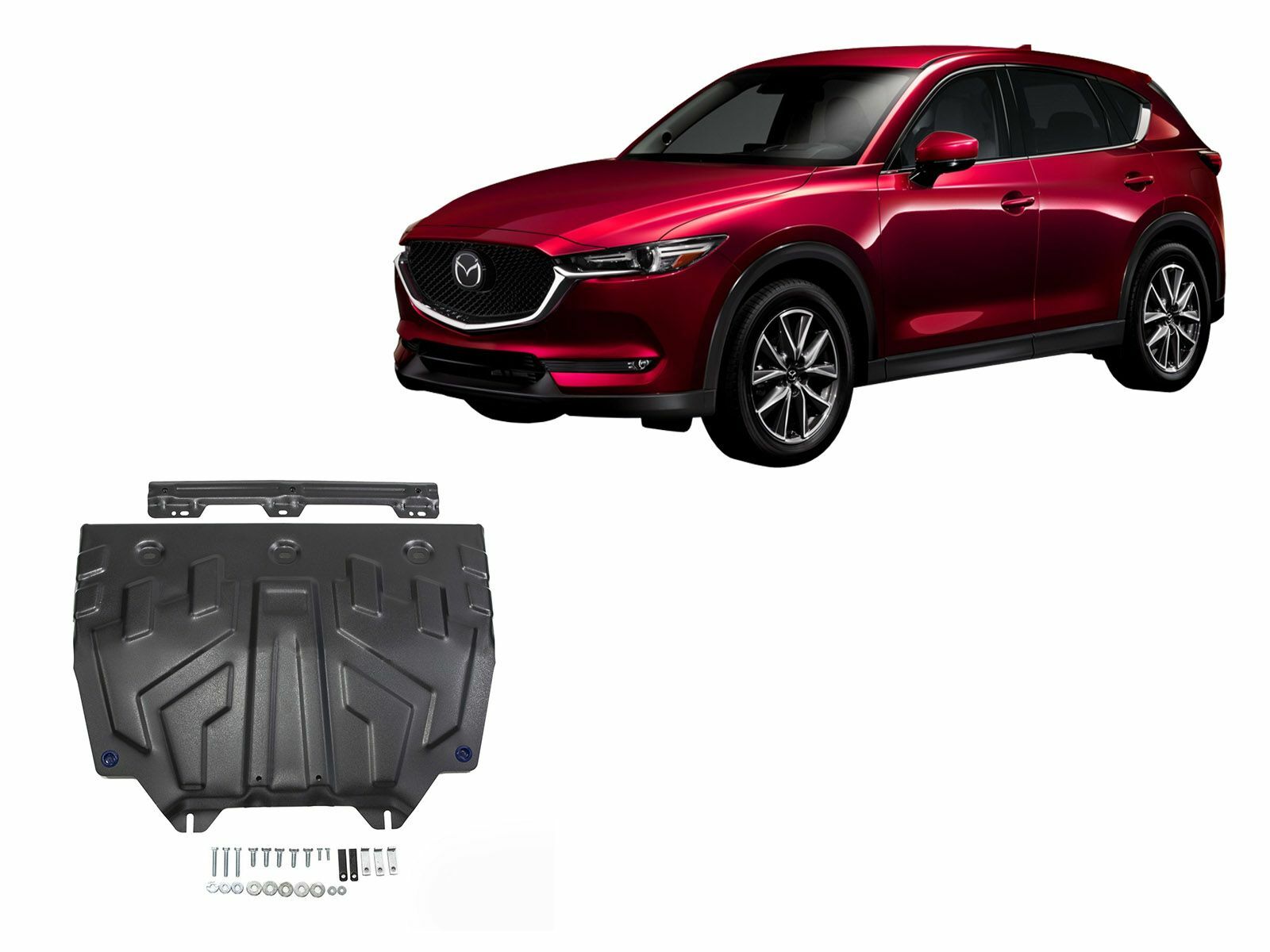 Protection sous moteur en acier pour Mazda CX-5 dès 2017