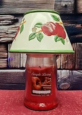 Candle  Apple Orchard Large Jar Candle Topper Shade Country Farm