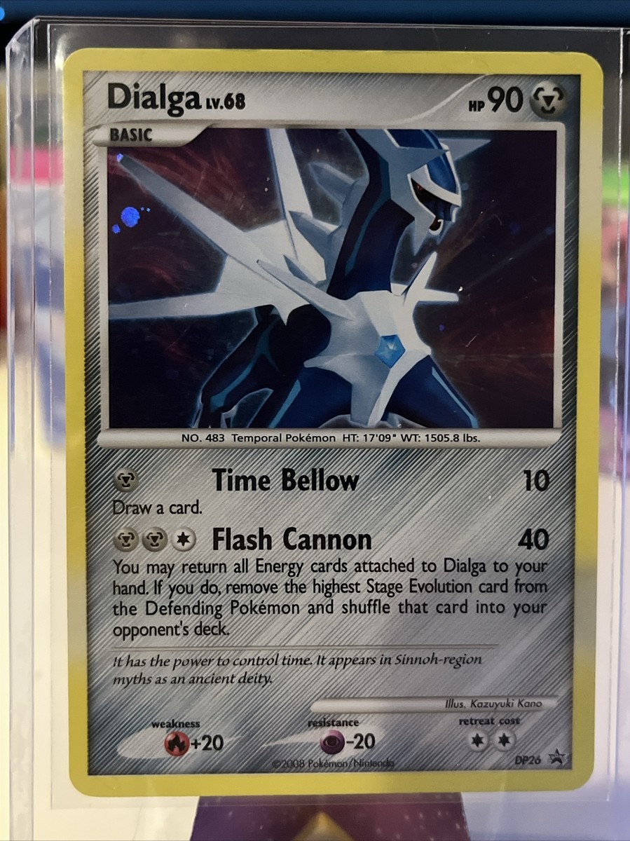 Dialga DP26 Holographic Black Star Promo Pokemon TCG MP 5 | eBay