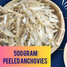 Dried Anchovies 500g Peeled And Headless Delicious