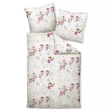 Janine Biber Bettwäsche Davos 155x220 Schneemann Schlitten Winter 65149-01