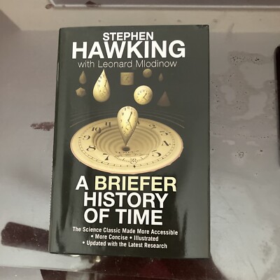 A Briefer History of Time by Stephen Hawking, NEW Hardcover, FREE SHIP