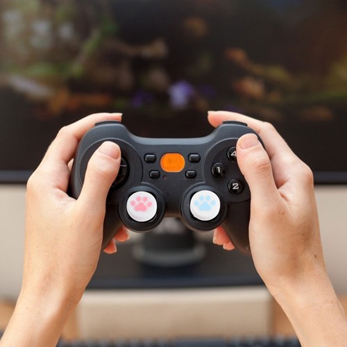 4 Pcs Key Protection Cap Joystick Protective Cases Cat Claw Caps - 第 6/12 張圖片