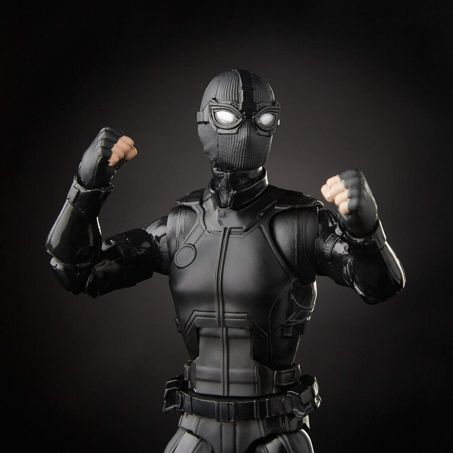 marvel legends spider man stealth suit