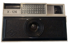 Vintage 1972 AGFA Autostar X - 126 camera, 126 cartridge