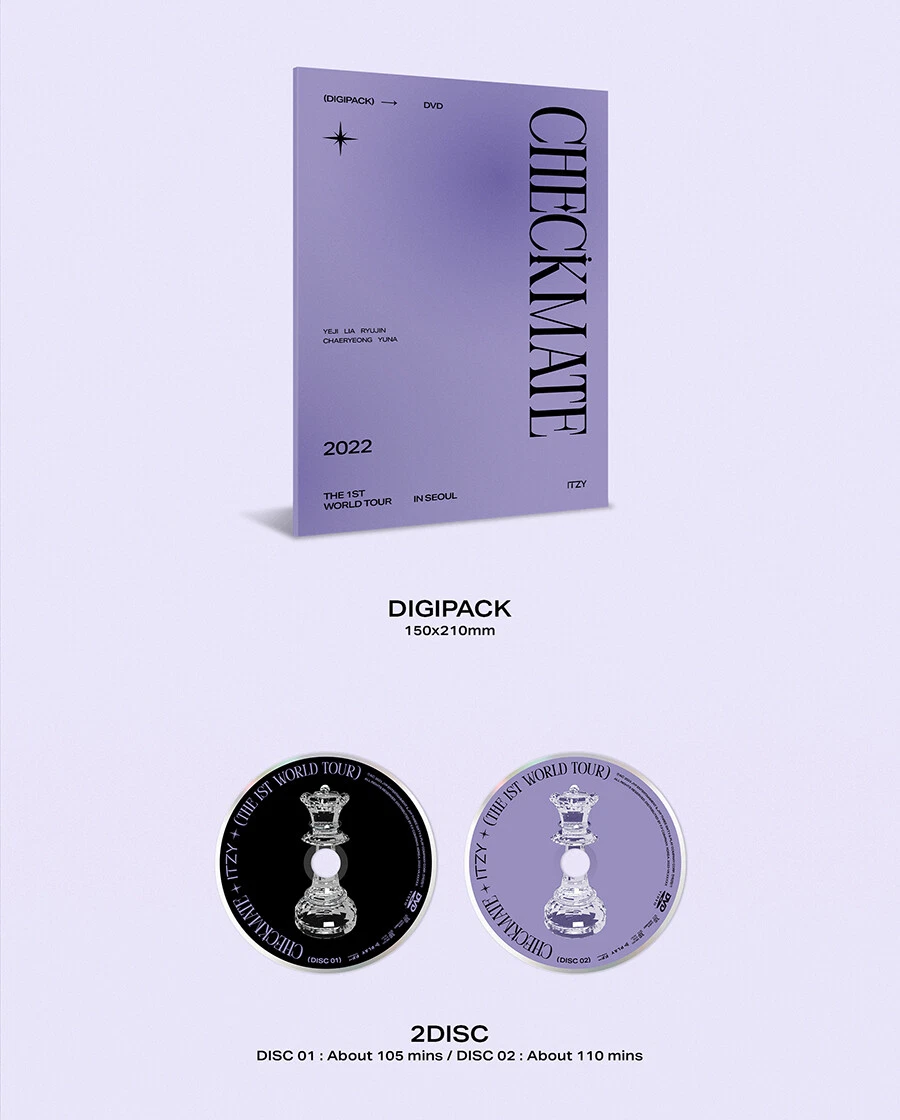 ITZY ソウルコン <CHECKMATE> in SEOUL DVD ITZY - 2022 ITZY THE 1ST WORLD TOUR CHECKMATE in SEOUL DVD +